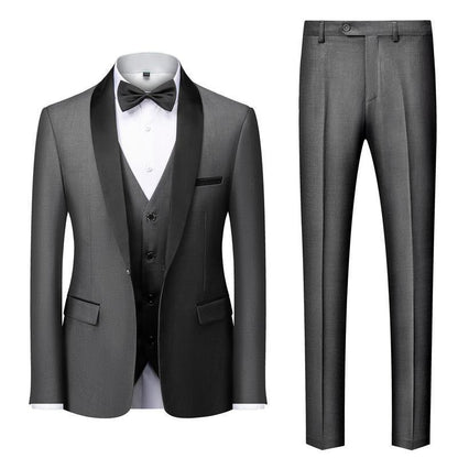 Men's Green Three-Piece Suit | Three-Piece Suit for Men | Riyostyle